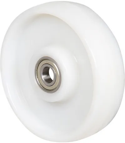 Roda em Nylon Branca NTT 6' Código: R62NTTE